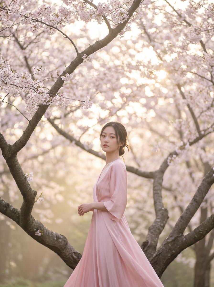 抖音风传媒-樱花季浪漫写真传媒