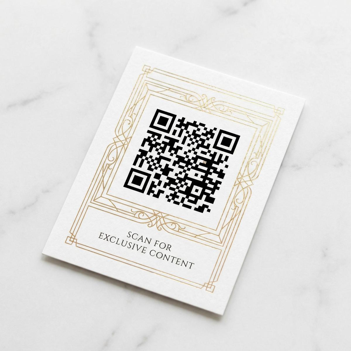 抖音风传媒商务二维码